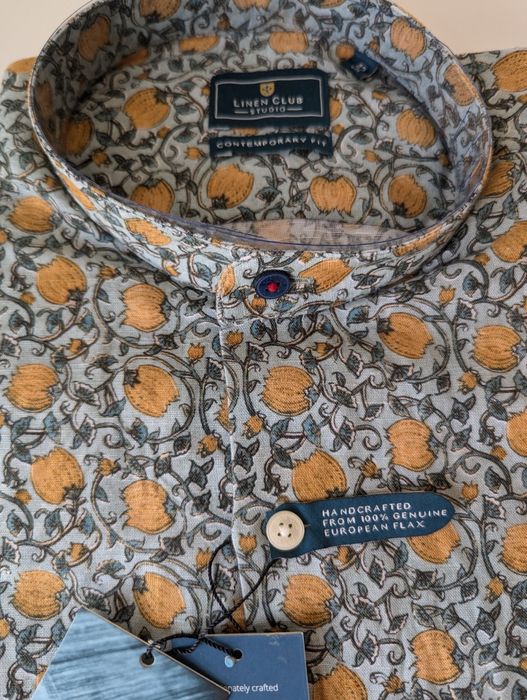 Лляна сорочка чоловіча