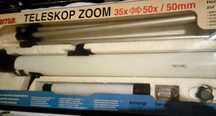 Teleskop HAMA powiększenie 35x-50x średnica 50mm
