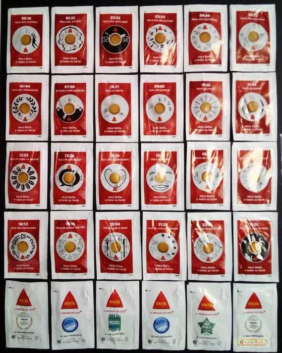 lote de 12 series completas pacotes de açucar 2