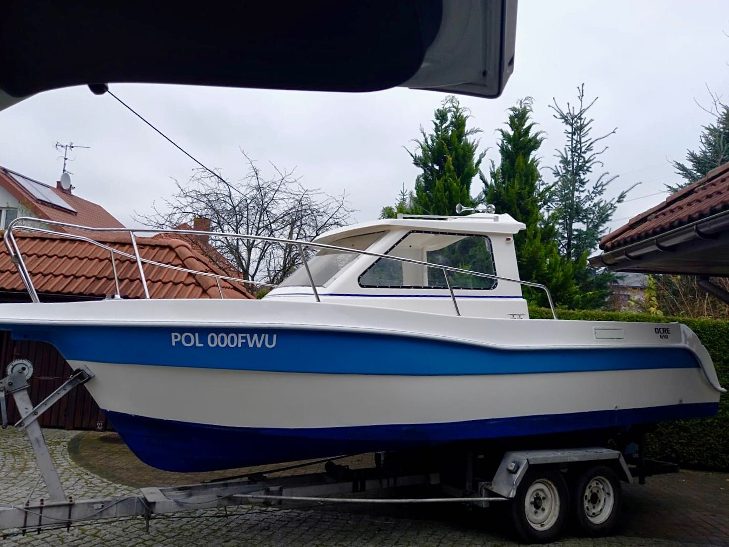 Sprzedam - łódź motorowa rekreacyjno - wędkarska Ocra 650