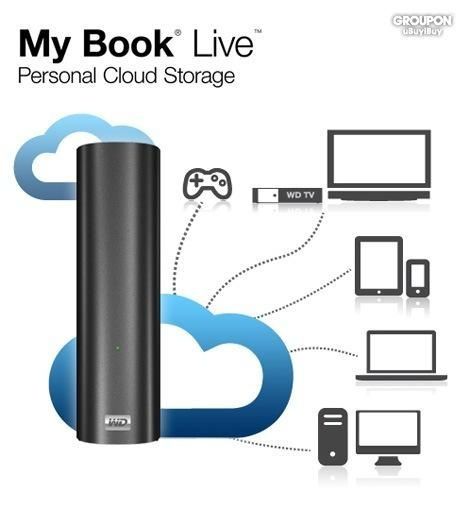 NAS HDD WD My Book Live 2Tb сетевой жесткий диск My Cloud