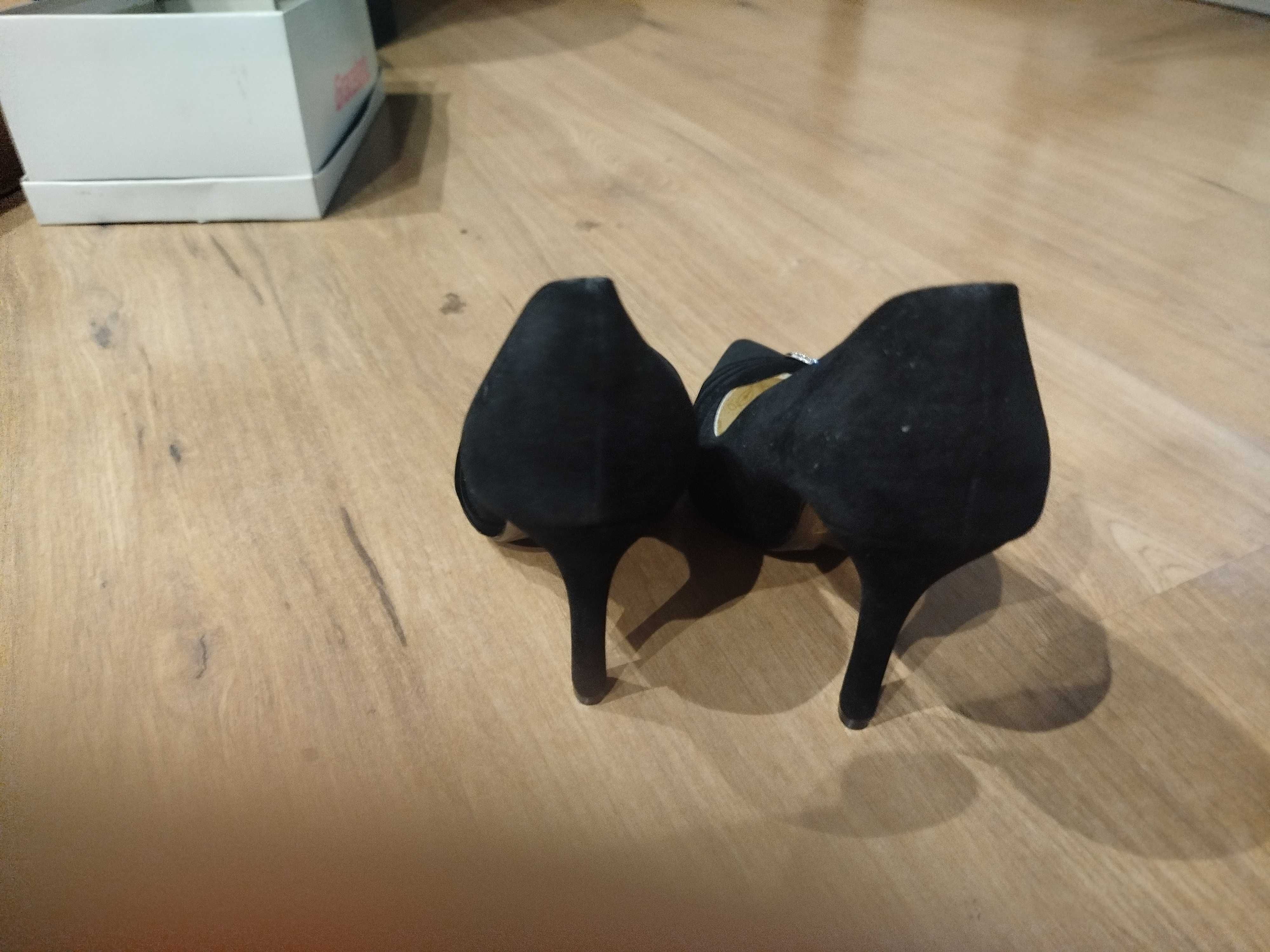 Buty szpilki nowe czarne rozmiar 38