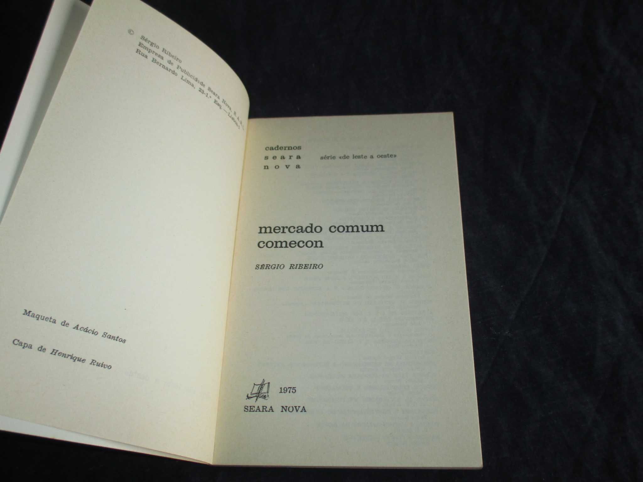 Livro Mercado Comum Comecom Sérgio Ribeiro