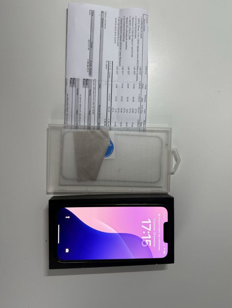 iPhone 13 pro zestaw 128gb zielony alpejska zieleń