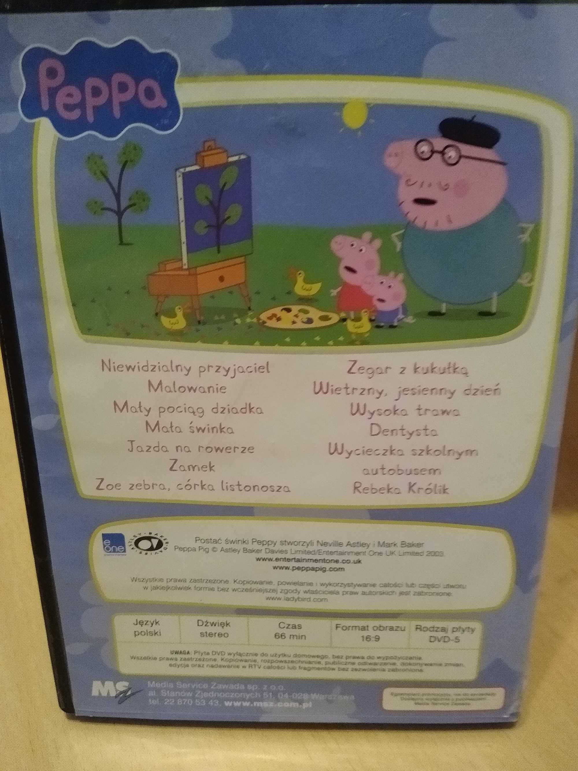 Bajka DVD - Świnka Peppa. Malowanie.