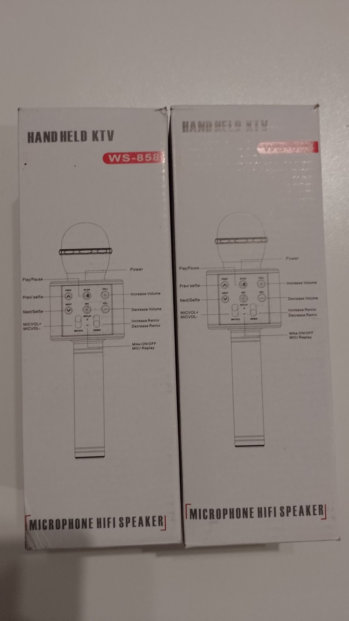 Mikrofon Handheld KTV WS-858