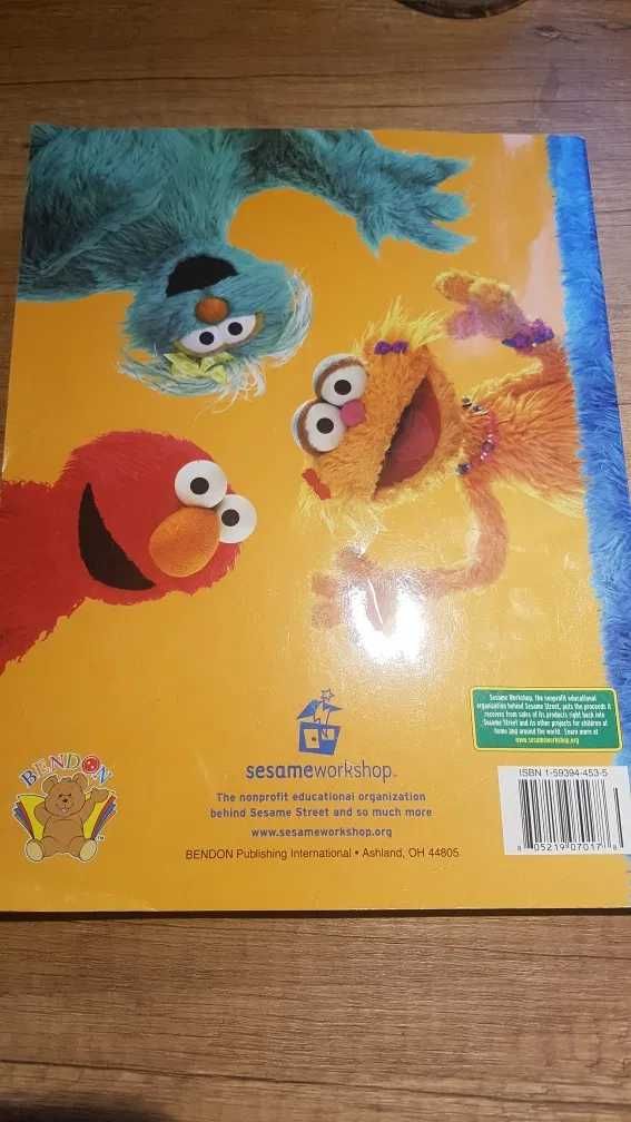 Ulica Sezamkowa Sesame Street Jumbo Coloring and Activity Book (nowa)2