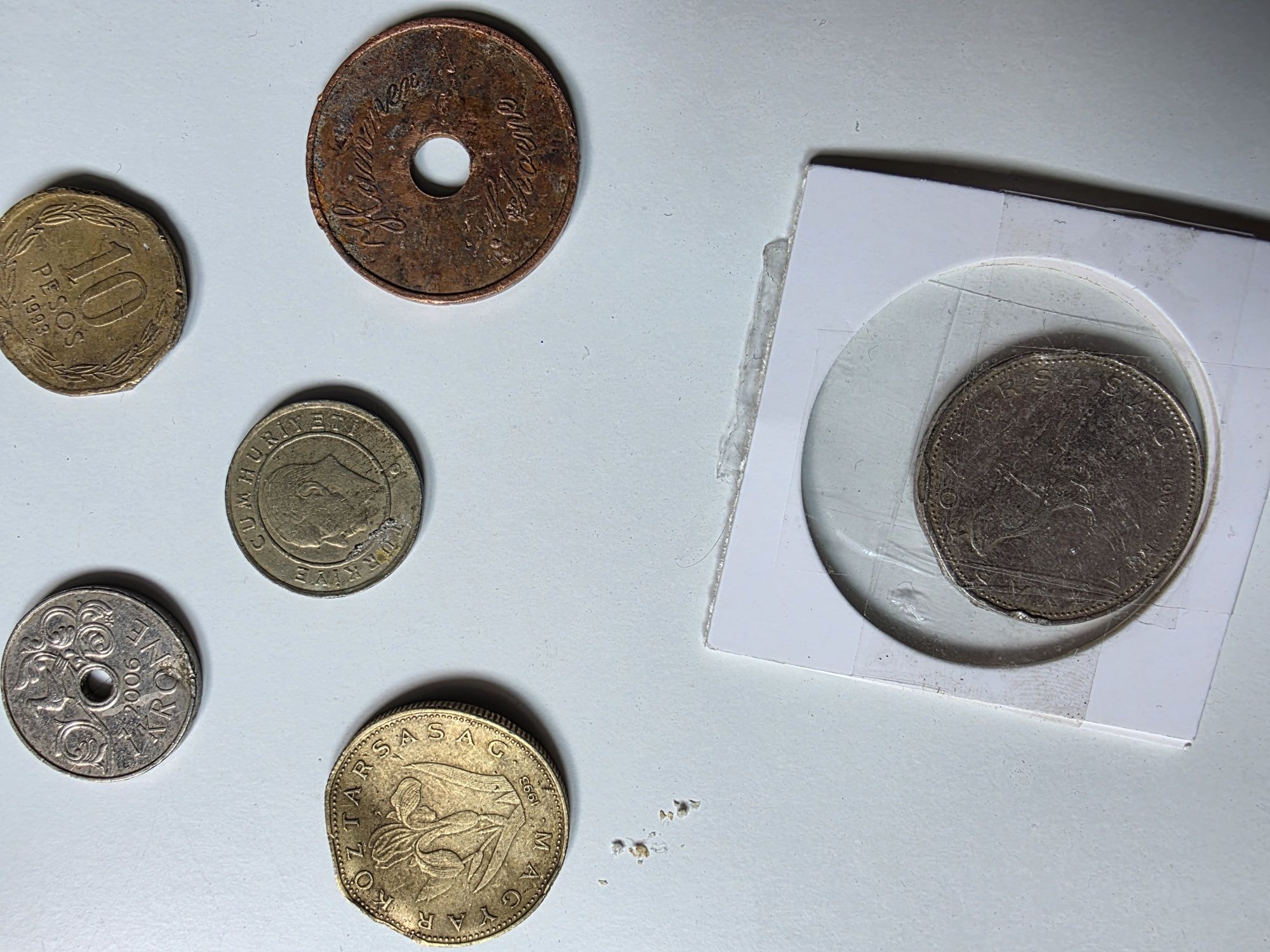 Stare Monety  Forint, Korone, Pesos, Kuru$
