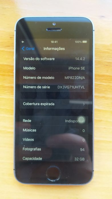 iPhone SE 32Gb primeira geração