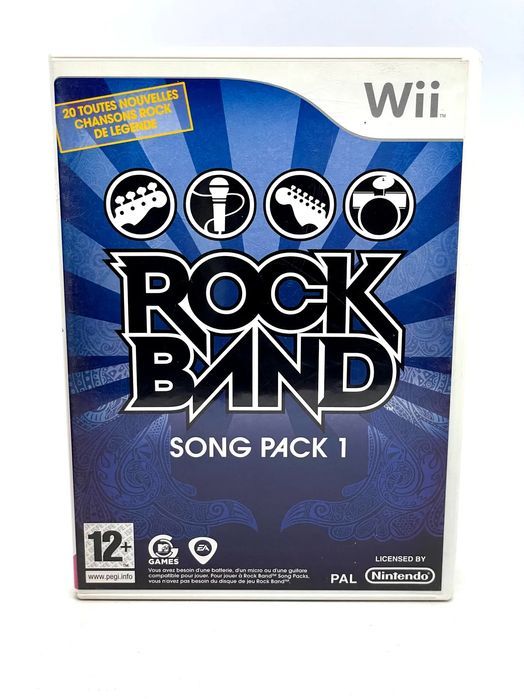 Rockband Song Pack 1 Nintendo Wii Po Angielsku