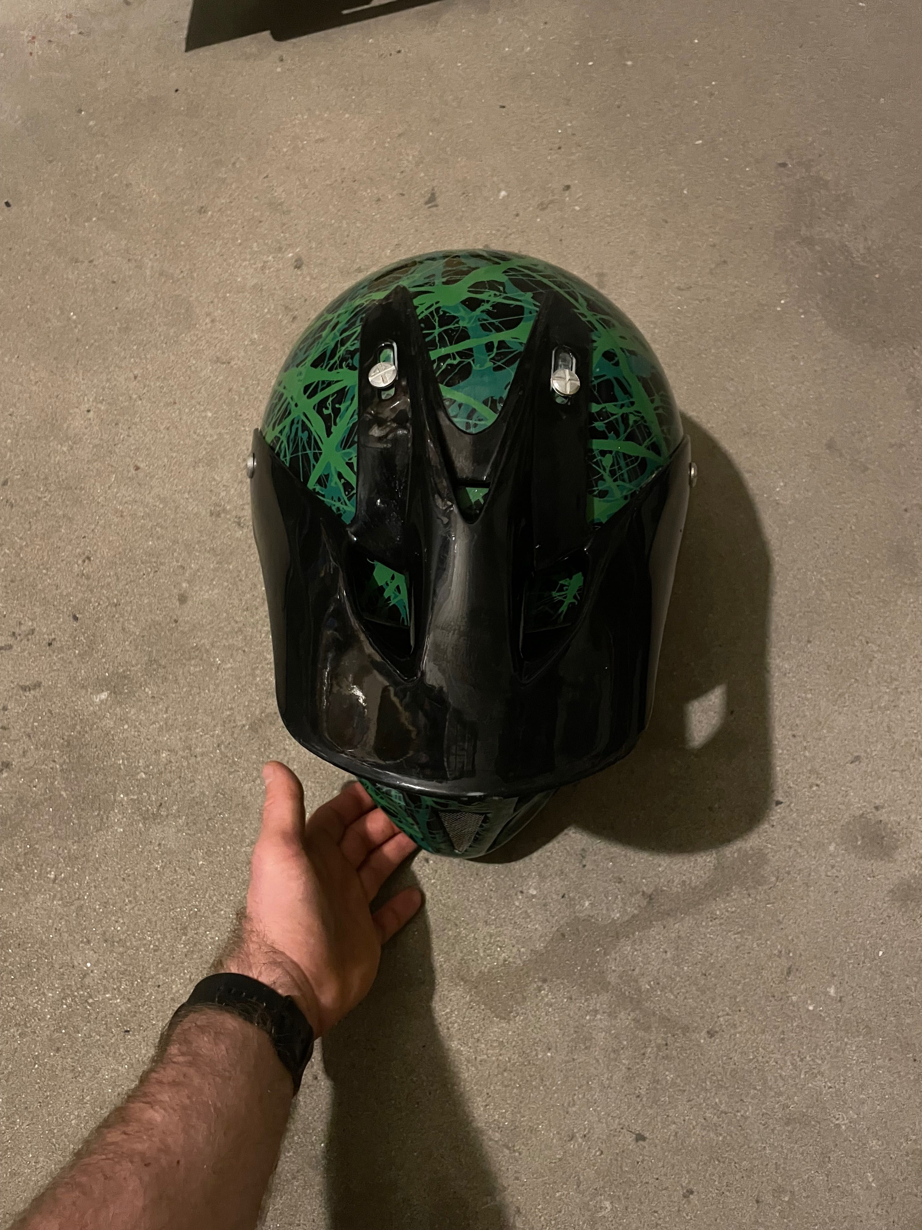Kask motocrossowy