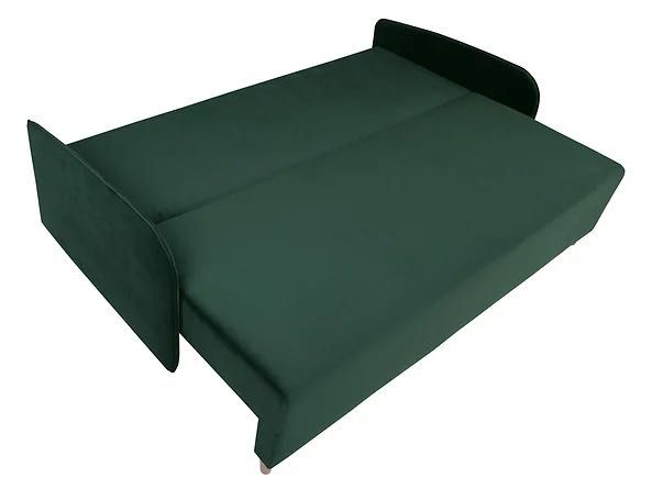 Sofa kanapa łóżko Lajona - butelkowa zieleń