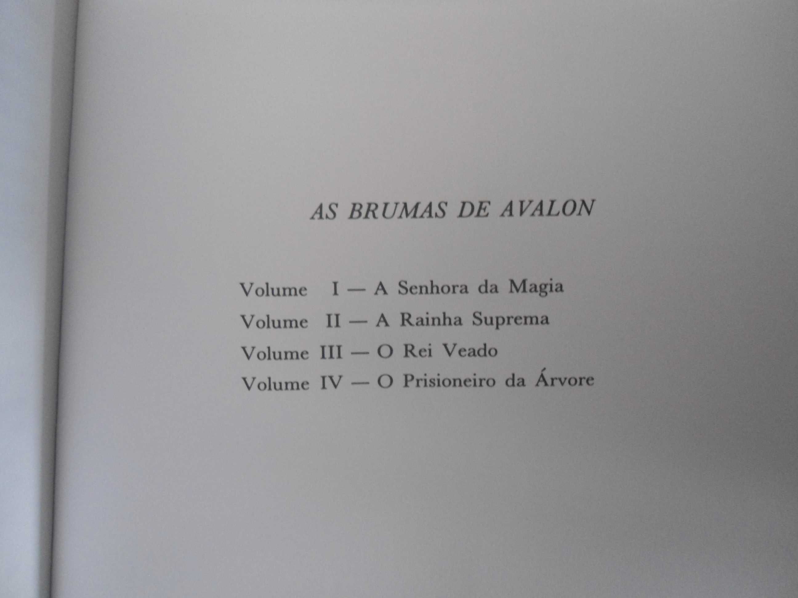 As Brumas de Avalon de Marion Zimmer Bradley