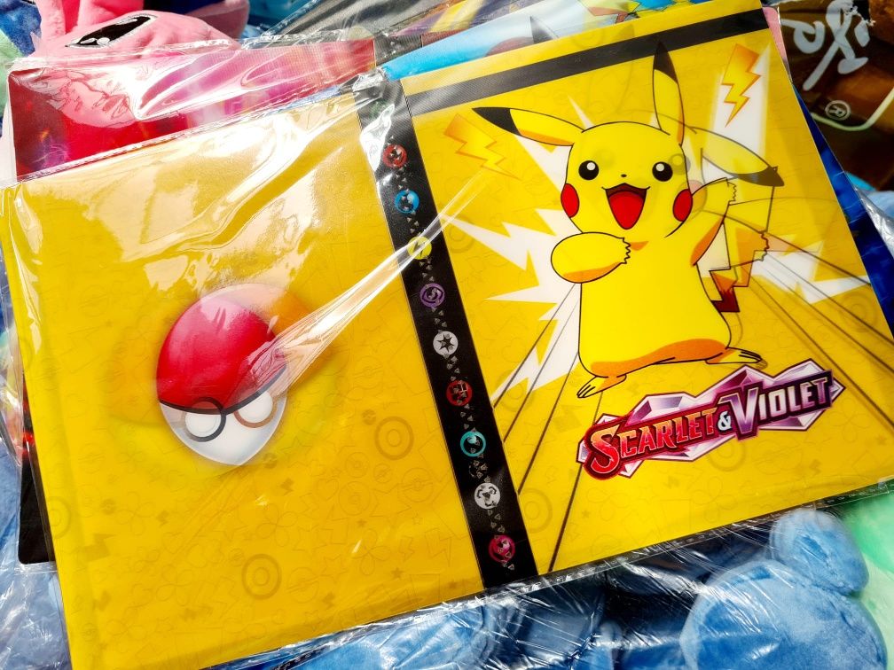 Nowy super album 3D A5 na karty Pokemon Pikachu - zabawki