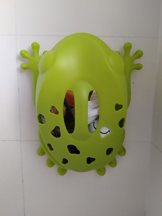 Organizer pojemnik na zabawki w łazience