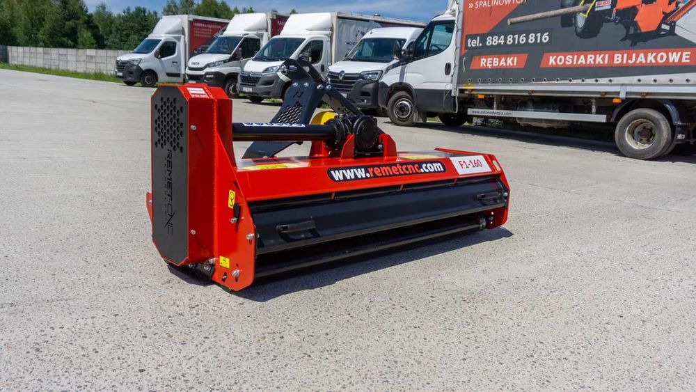 mulczer REMET F1-160 kosiarka bijakowa == 100% POLSKA maszyna
