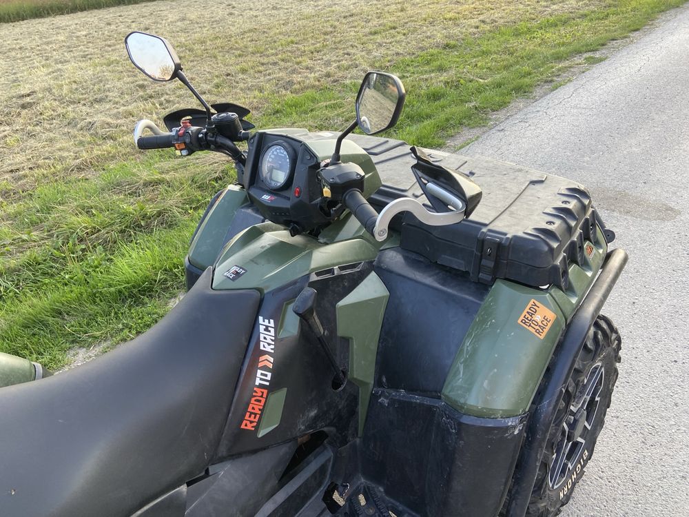 Polaris Sportsman 850 wspomaganie Full opcja kufer led grizzly can am
