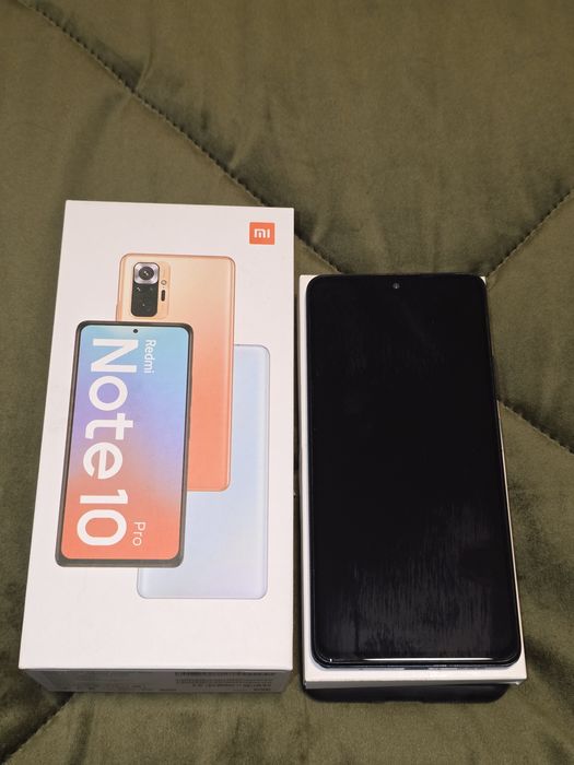 Xiaomi Redmi Note 10 Pro Glacier Blue 128GB99% NOVO