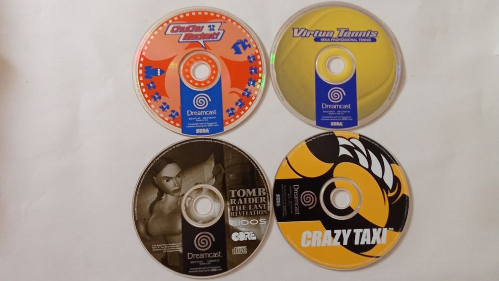 Vendo jogos originais para a Sega Dreamcast usados
