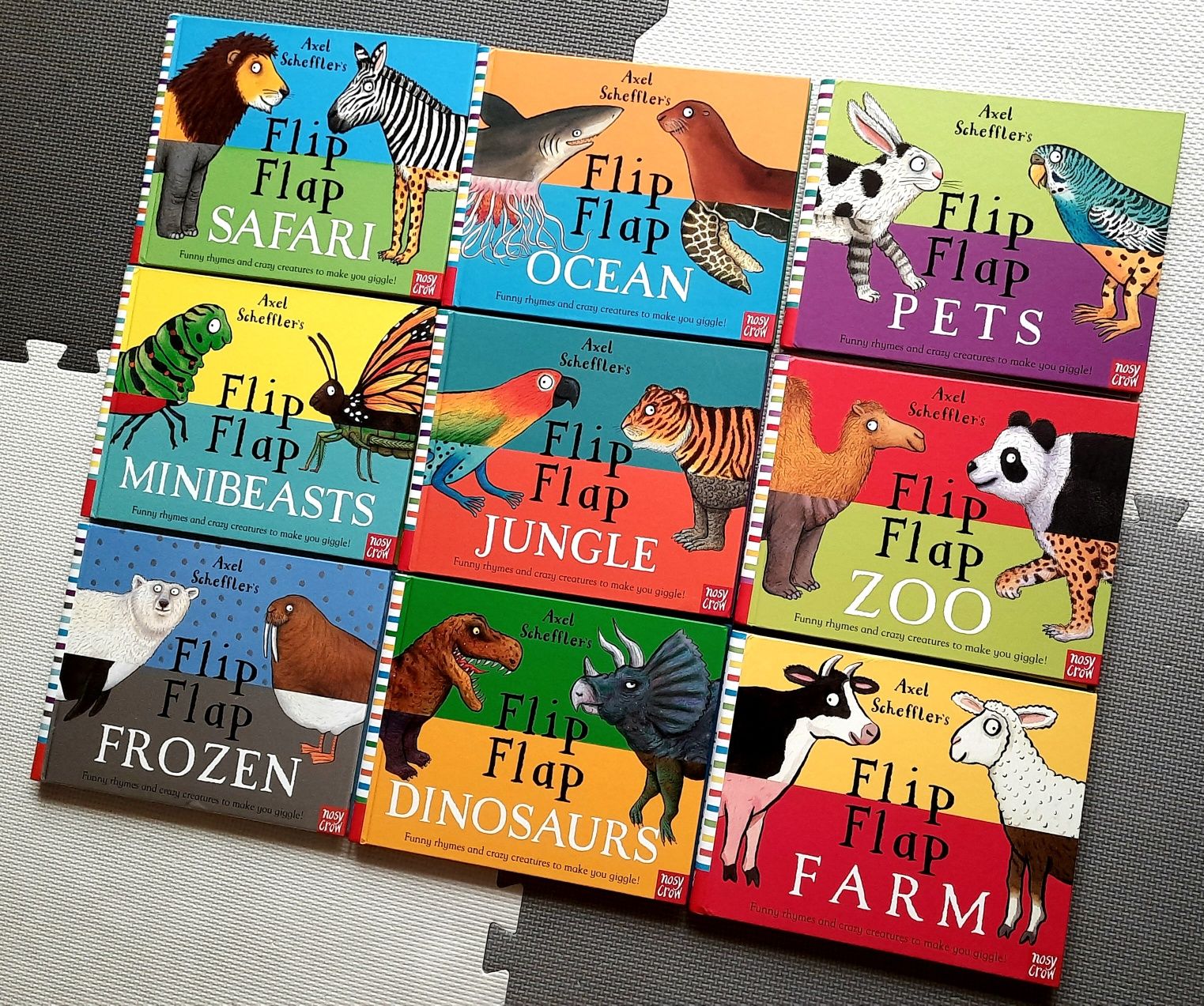 Axel Scheffler's Flip Flap Frozen kreatywna zabawa po angielsku