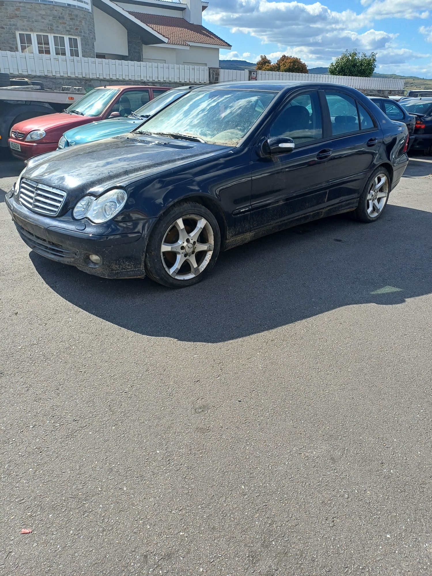 Mercedes c 180 kompressor para peças