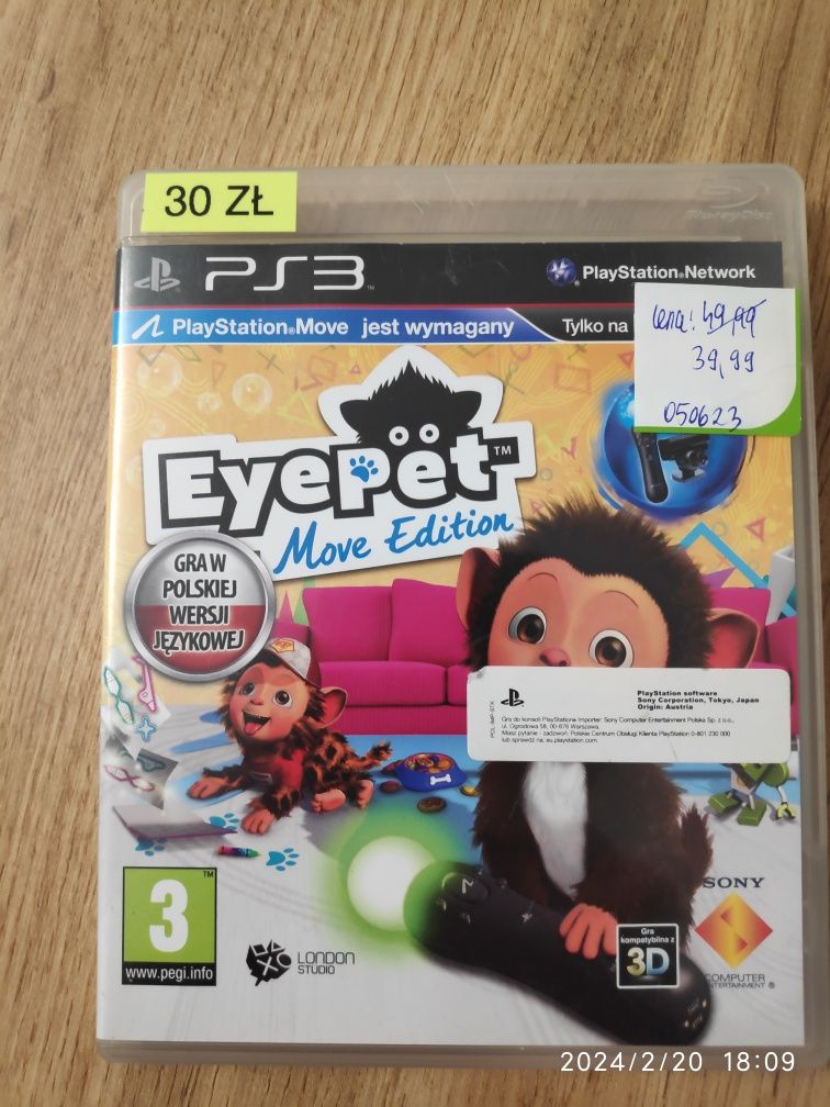 Gra Eye pet na PS3