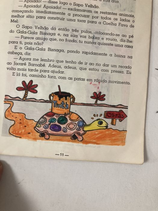 Livro Infantil Gala-Gala Bisnaga