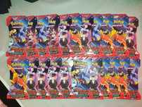 Pokemon tcg Destined Rivals booster pack sleeved Pokemon karty