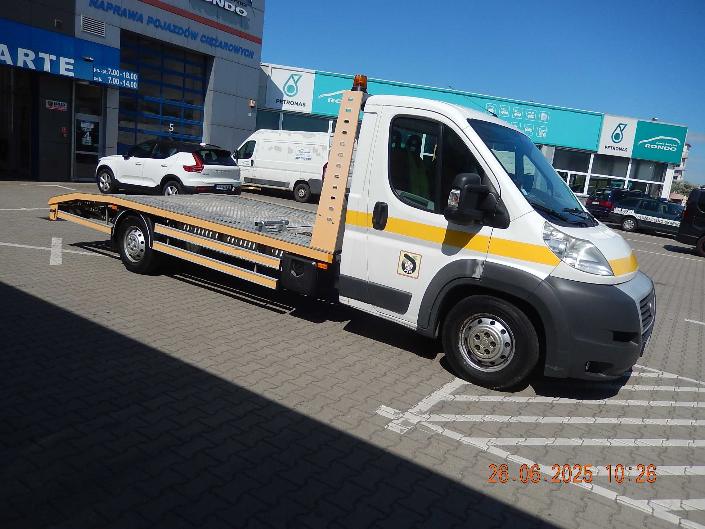 Fiat Ducato Pomoc Drogowa Autolaweta 2011r.