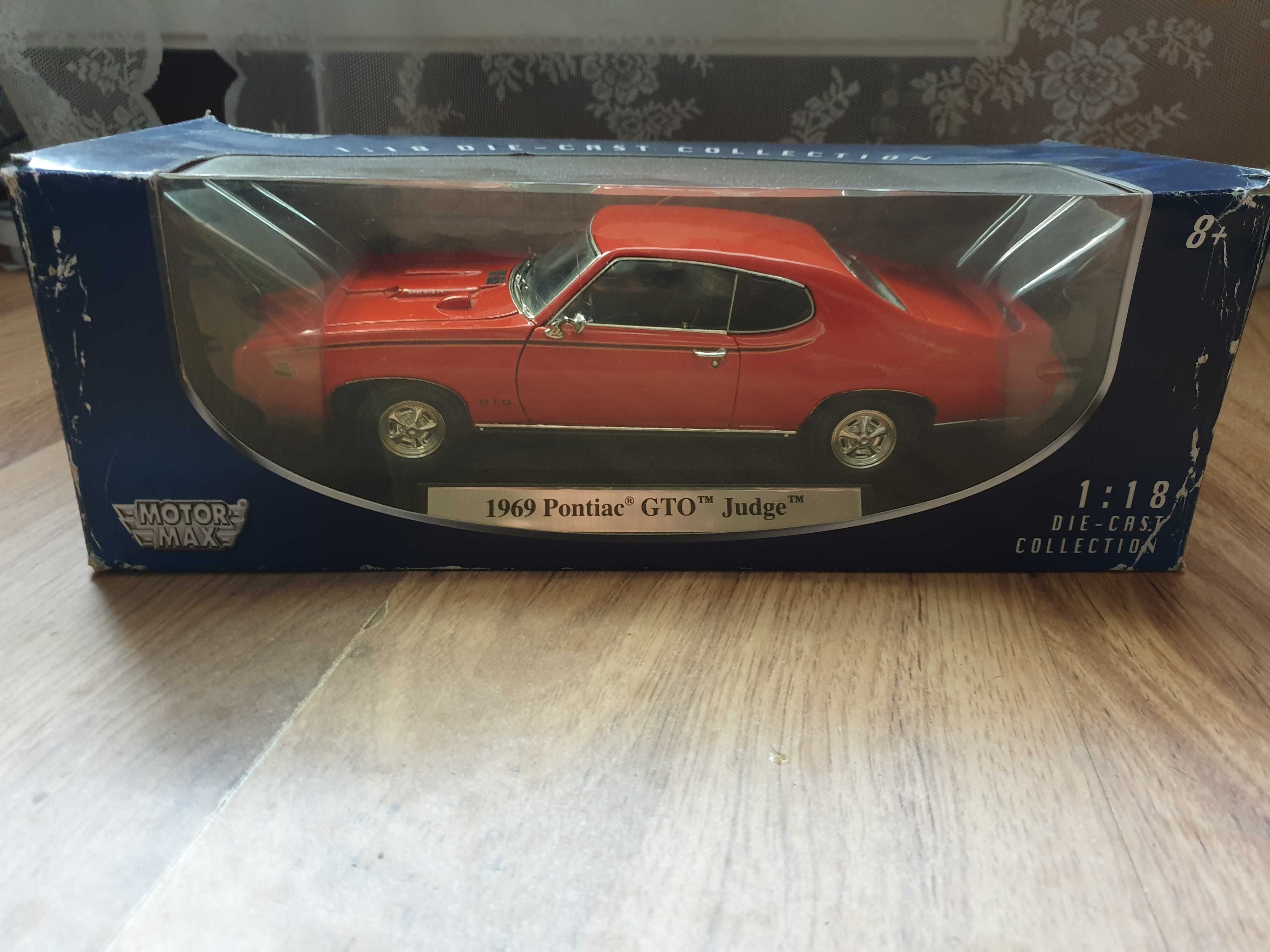 `69 Pontiac GTO The Judge 1/18 Motormax