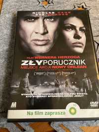 DVD zły porucznik z Nicolasem Cagem