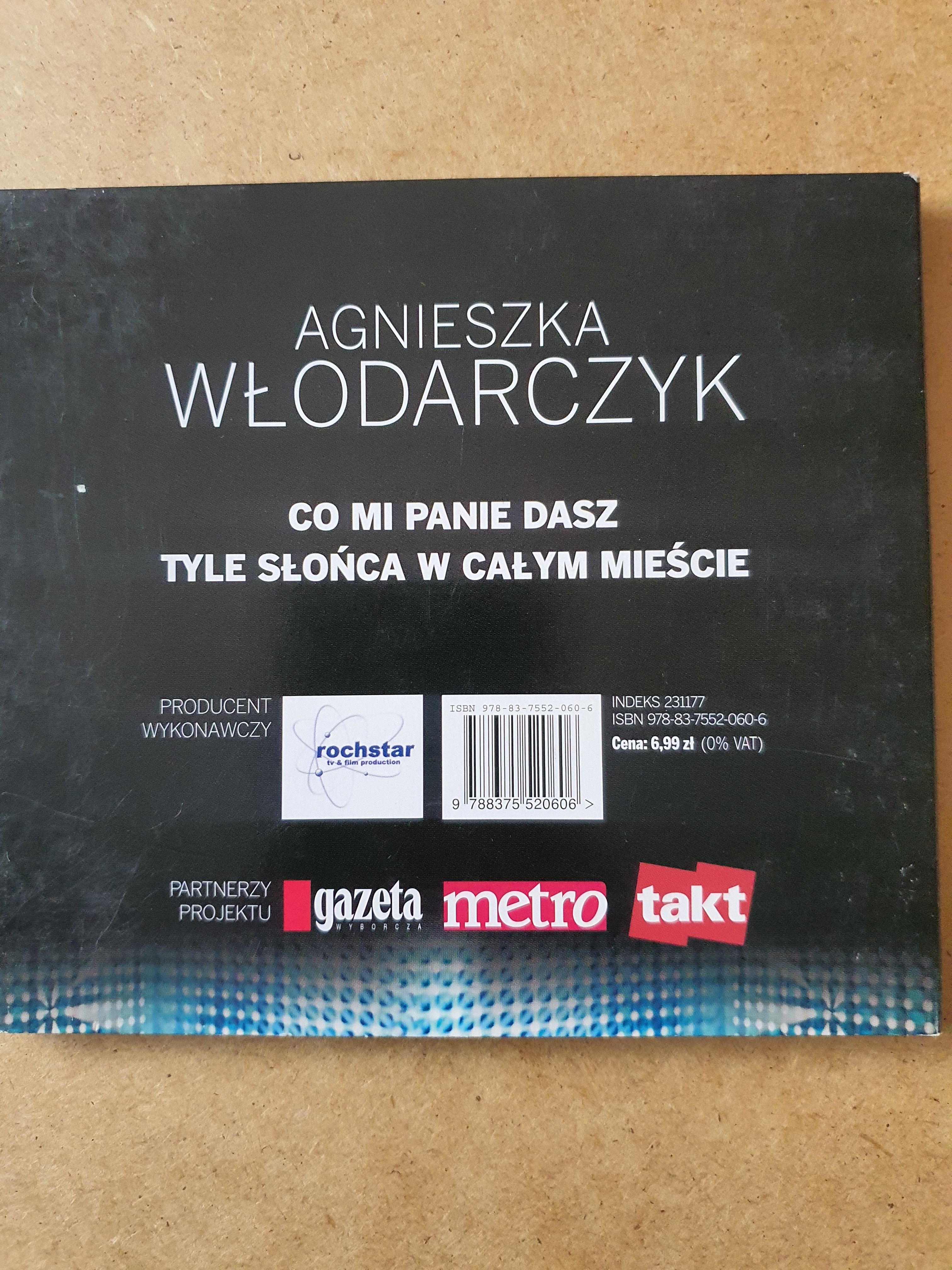 Jak Oni Śpiewają - Agnieszka Włodarczyk Cd singiel