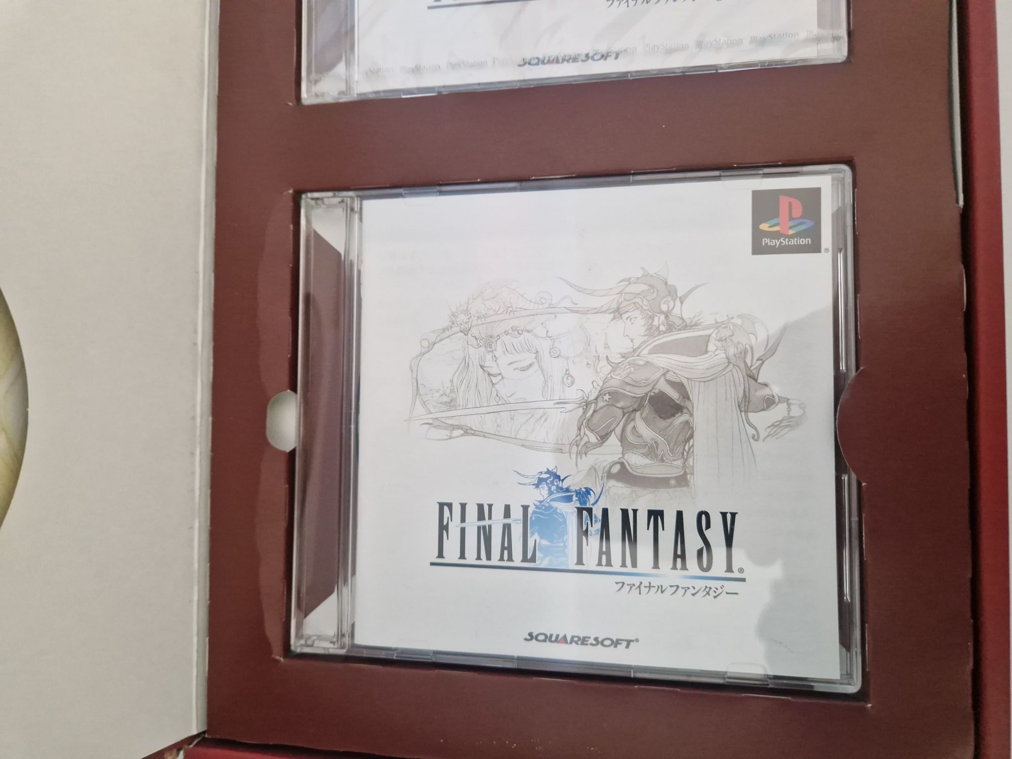 Final fantasy premium package limited edition 1 i 2 psx ps one ps1 jp