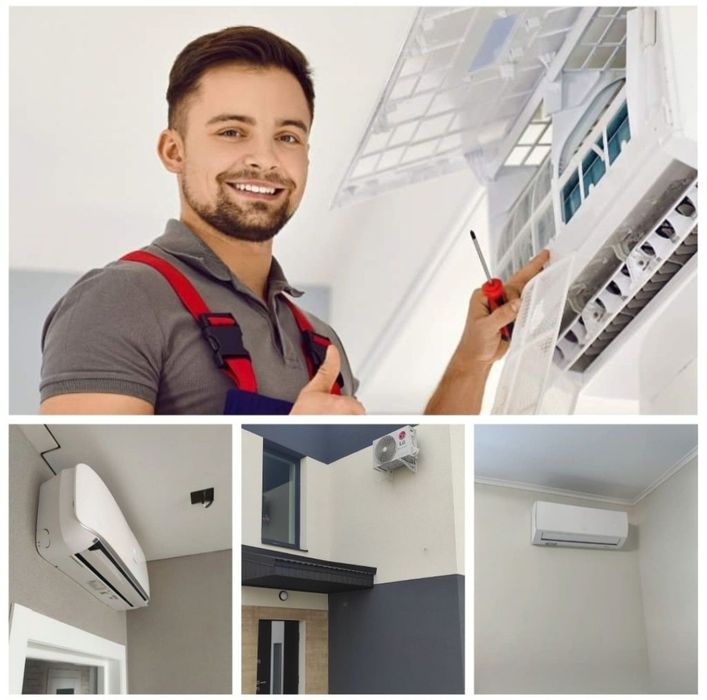 Кондиціонери Продаж Монтаж Сервіс Без посередників з Гарантією