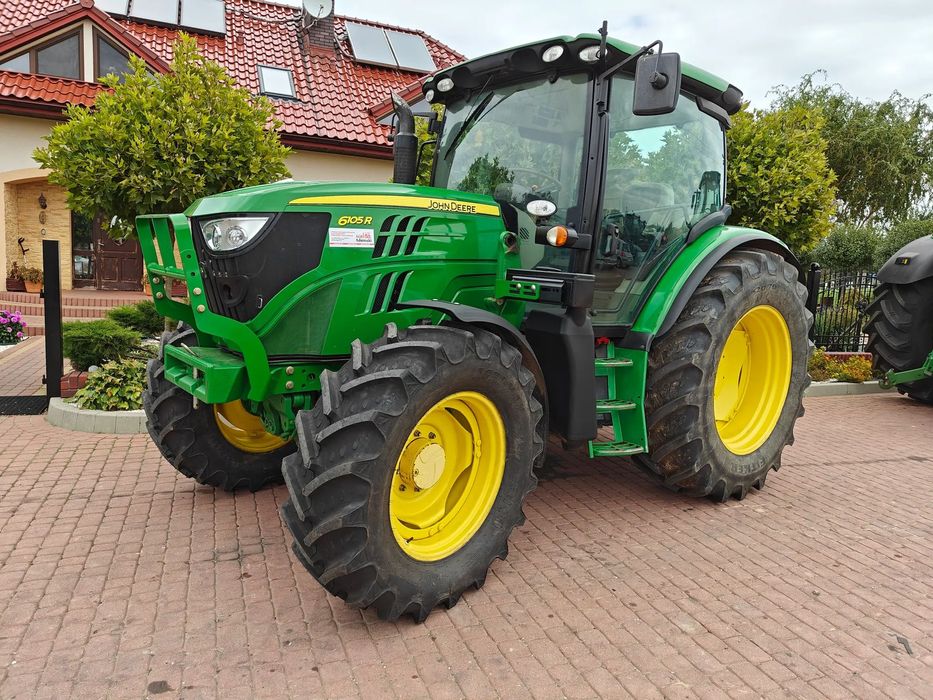 John Deere 6105R, 2013r., 105KM  , ciągnik rolniczy