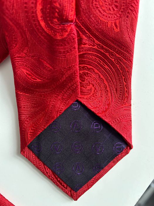**Silk 100% Krawat Atlas Design 100% jedwab silk