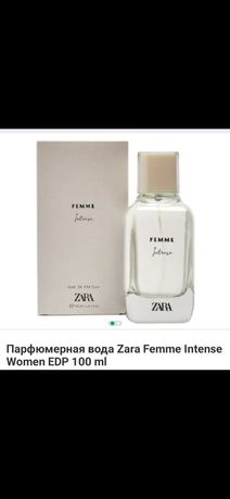 Парфюмированная вода  Zara Femme Intense