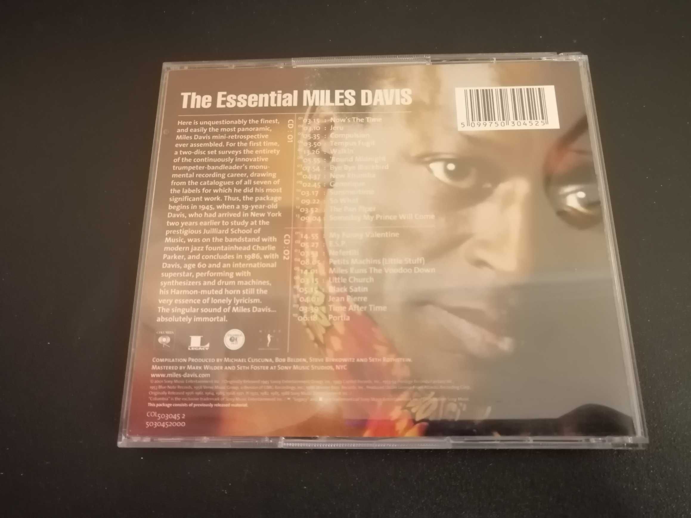 CD Duplo Miles Davis "The Essential" - Excelente estado