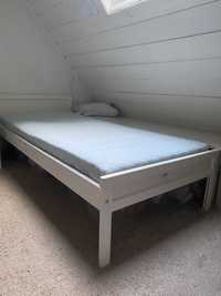 2 łóżka IKEA Sniglar białe 70x160