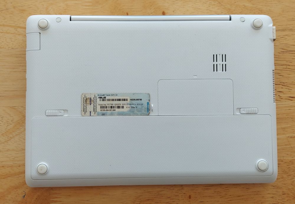 Portatil Eee pc Asus Branco