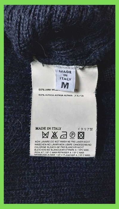 Мужской свитер джемпер р.S, M 100% шерсть и альпака Maison Margiela