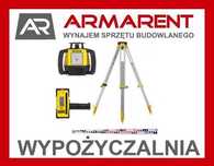 wynajem NIWELATOR LASEROWY ze spadkami Wypożyczalnia