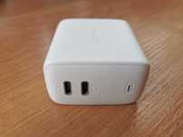 Szybka ładowarka PD 65W GaN 2xusb C Aukey Omnia Duo PA-B4