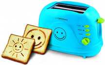 Toster / Opiekacz Esperanza Smiley (EKT003B) Niebieski  750 Watt Nowy