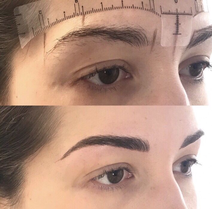 Microblading Pazdziernik modelki na Makijaż Permanentny brwi Piórkowa