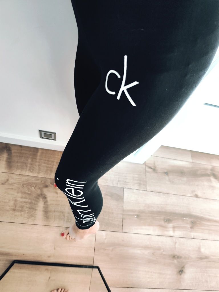 Legginsy wyższy stan Calvin Klein