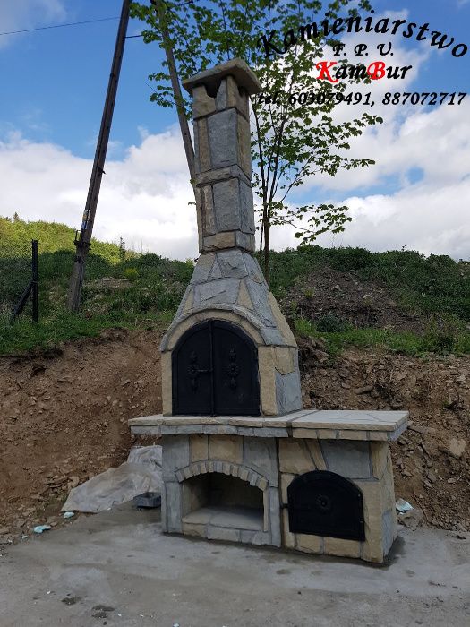 Grillo-wędzarnia z piaskowca (A14)