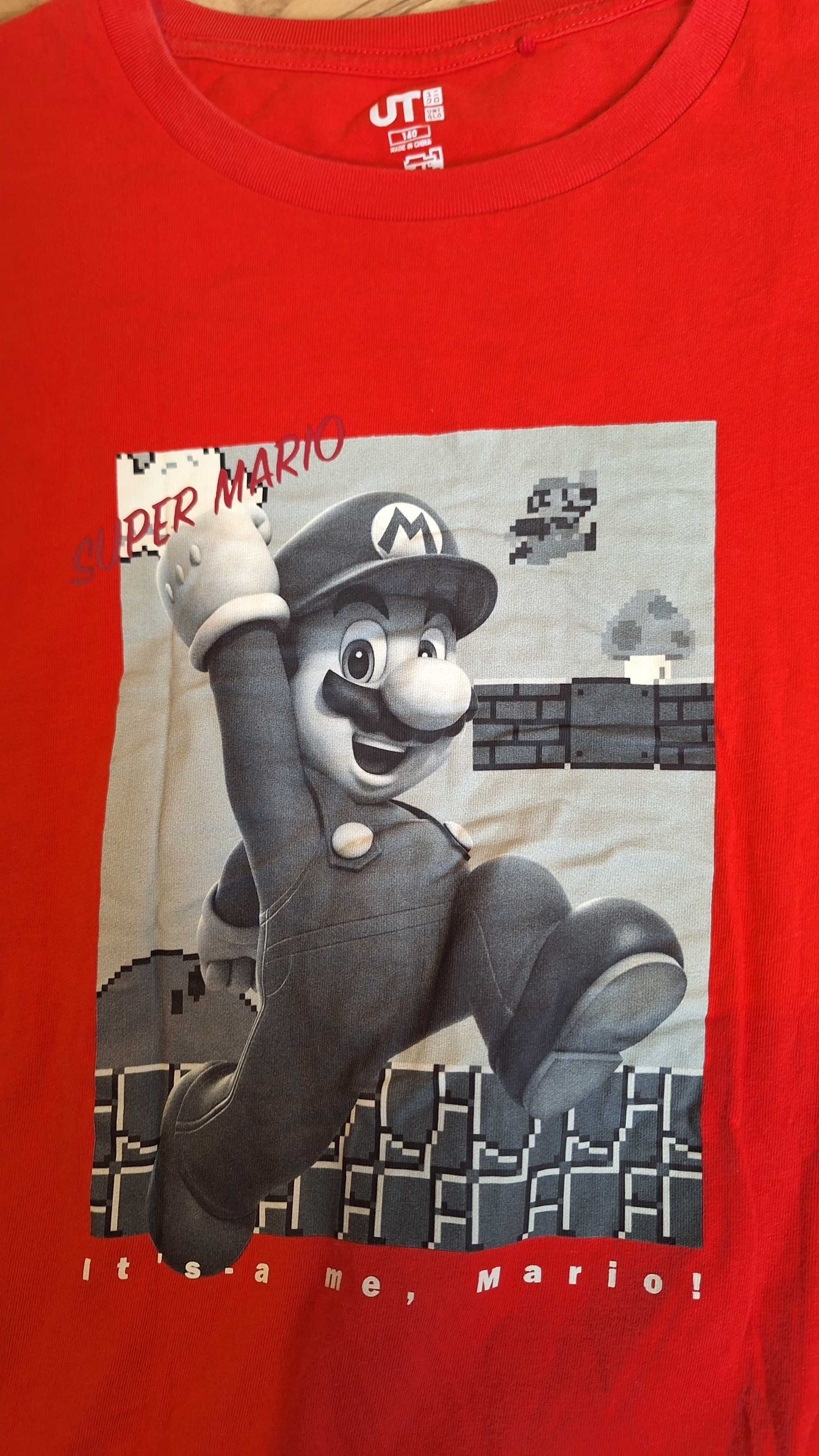 Wyjatkowa rocznicowa Koszulka Uniqlo Super Mario Bros 140