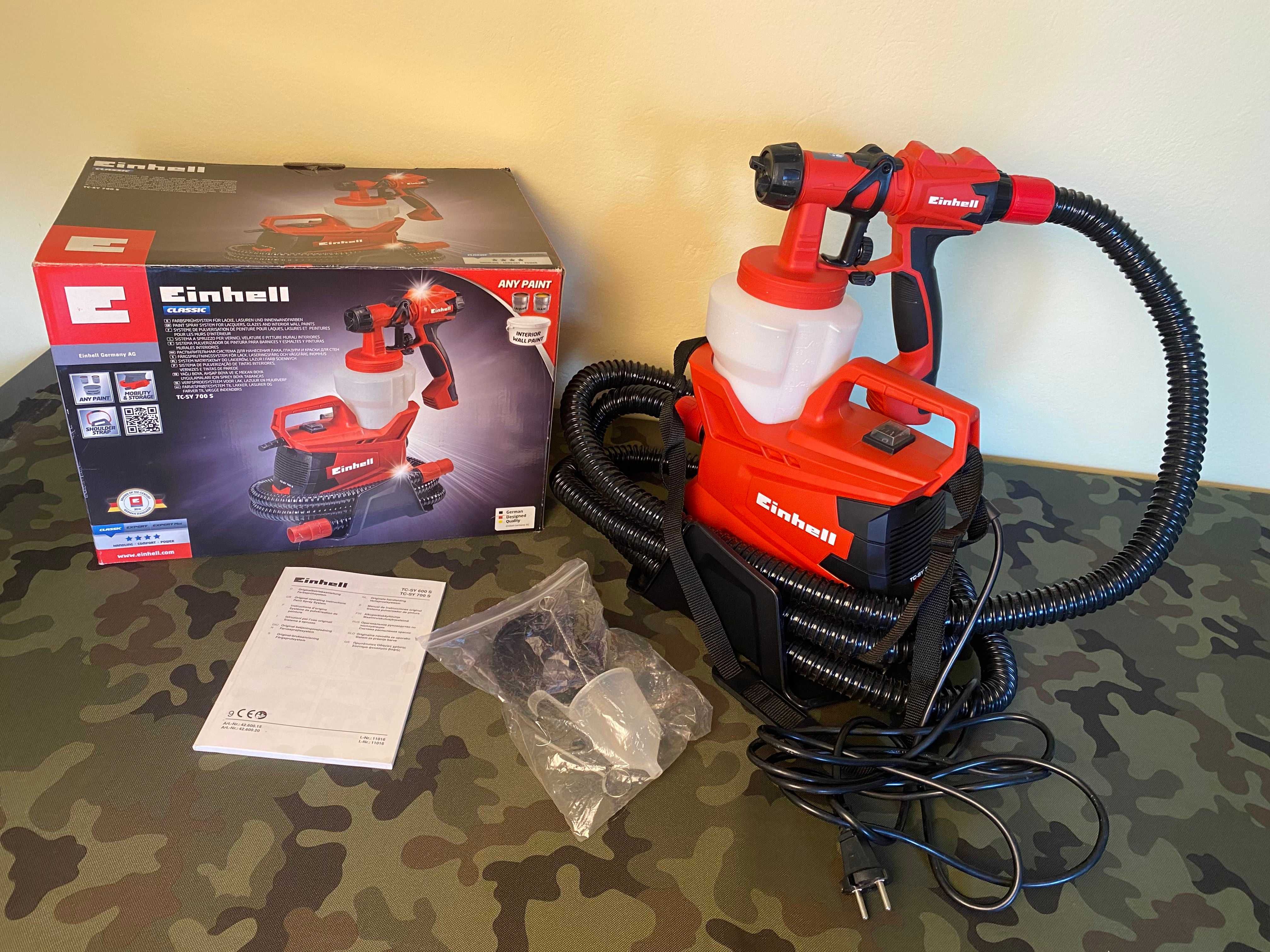 Pistolet natryskowy do farb EINHELL TC-SY 700 S