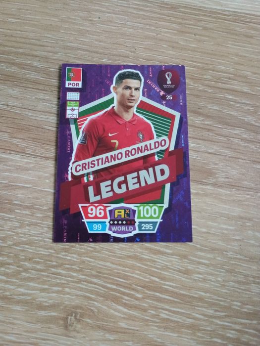 Karta mundial 2022 Ronaldo legend